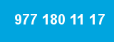 977 180 11 17